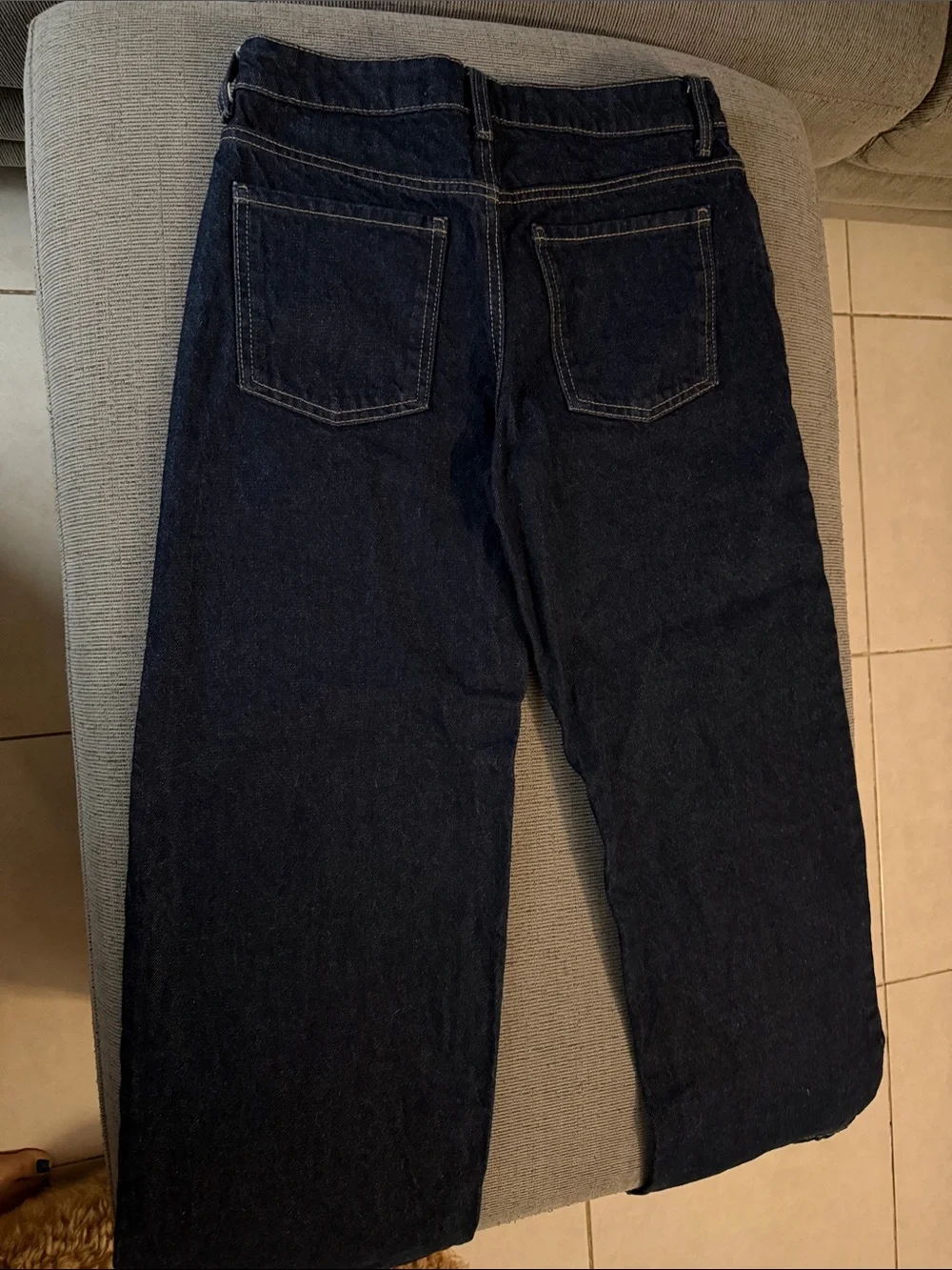 Bershka Dark Blue Denim Jeans 10-12 Years NWOT
